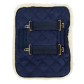Rallonge de poitrail Quilted with Vegan Sheepskin Bleu Marine Rallonge de poitrail Quilted with Vegan Sheepskin Bleu Marine