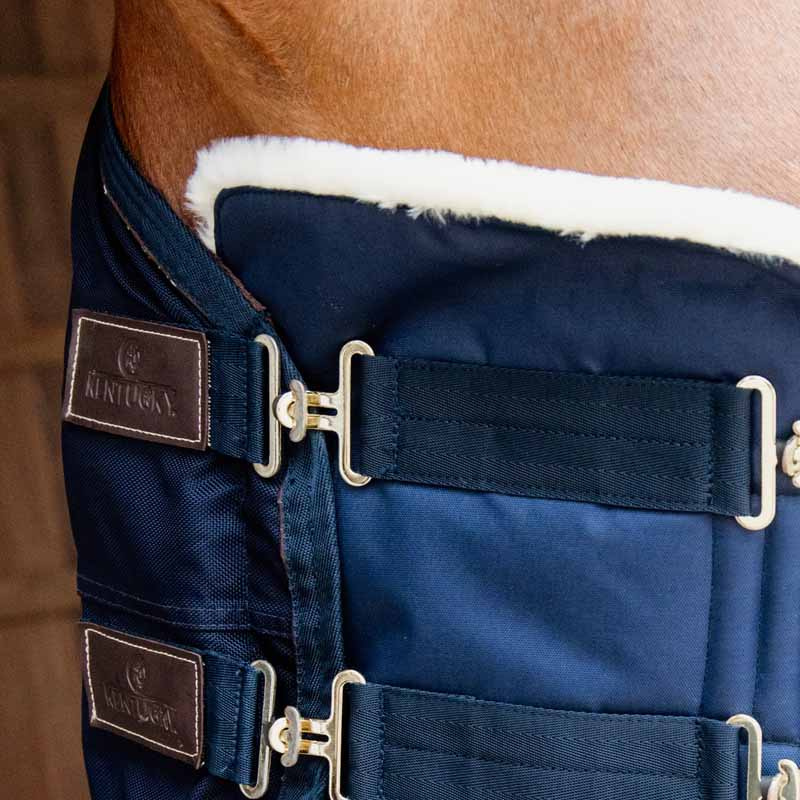 Rallonge de poitrail Waterproof 2 Buckles Bleu Marine