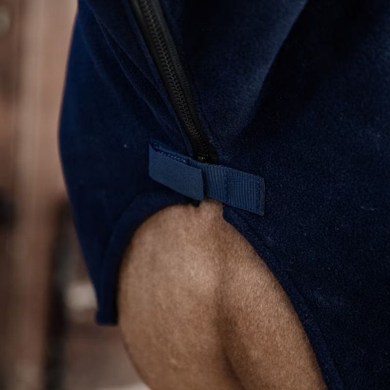 Col en polaire Heavy Bleu Marine