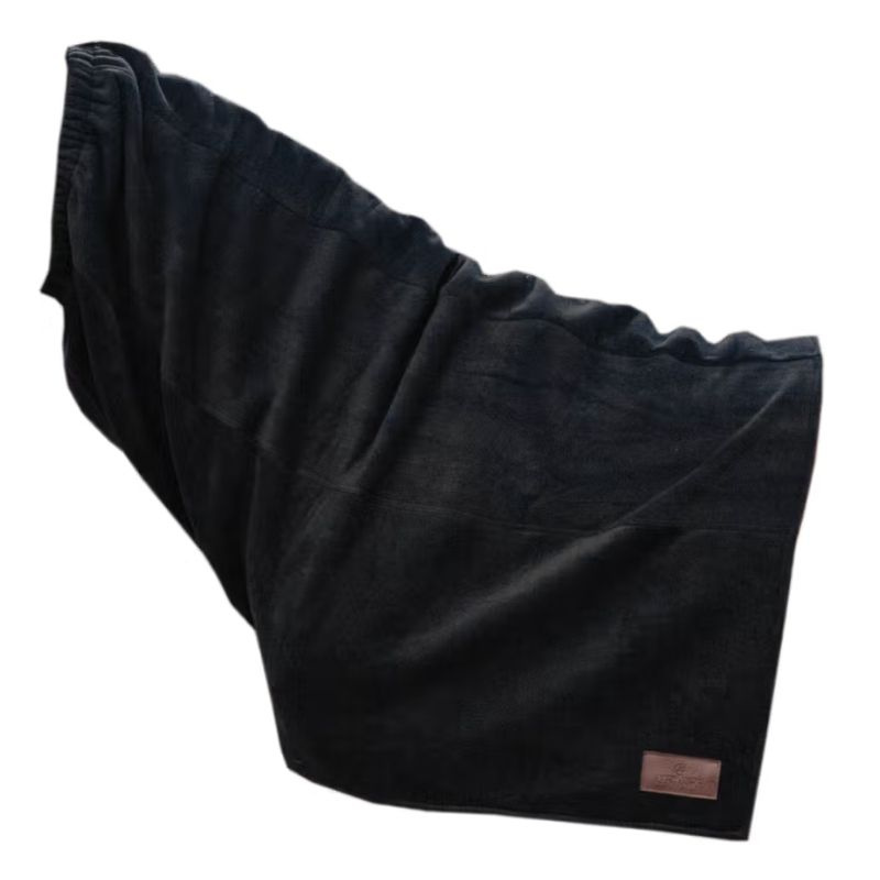 Col en polaire Heavy Noir