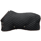 Couvertures d'écurie Wave 600D 160g Noir Couvertures d'écurie Wave 600D 160g Noir