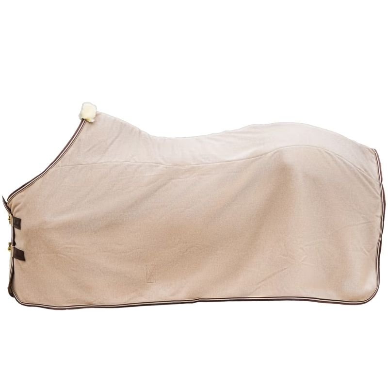 Couverture polaire Heavy Melange Beige