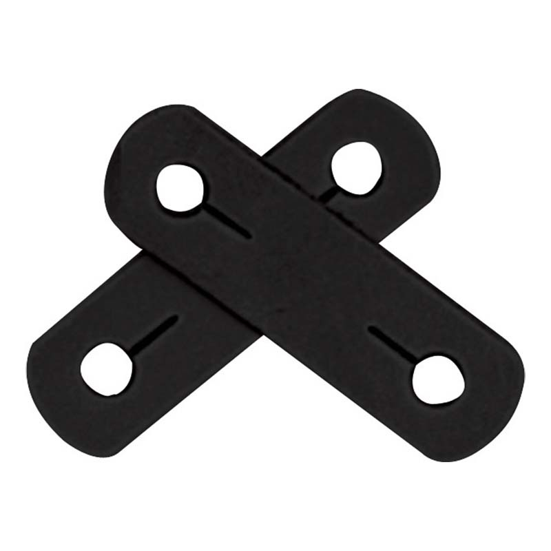 Sangles de Cuir pour Étriers 2-pack HG Noir