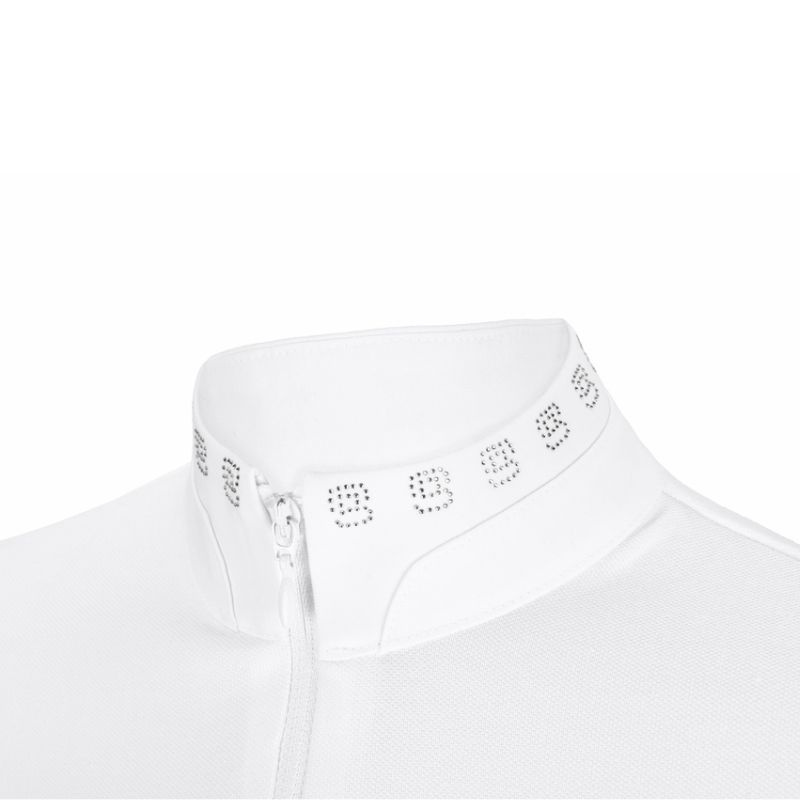 Haut de compétition Enfant/Junior Icon Girl Blanc