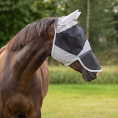 Bonnet anti-mouches avec nez Solarie UV Gris Bonnet anti-mouches avec nez Solarie UV Gris