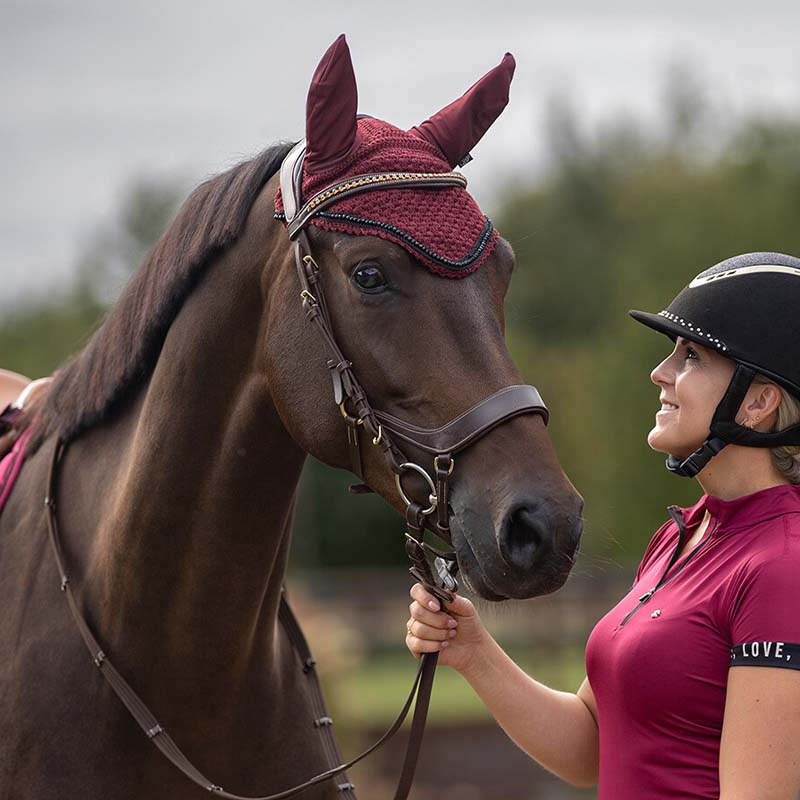 Bonnet Cheval Astana Vin Rouge