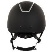 Casque d'équitation Omega Painted Noir/Chrome Casque d'équitation Omega Painted Noir/Chrome