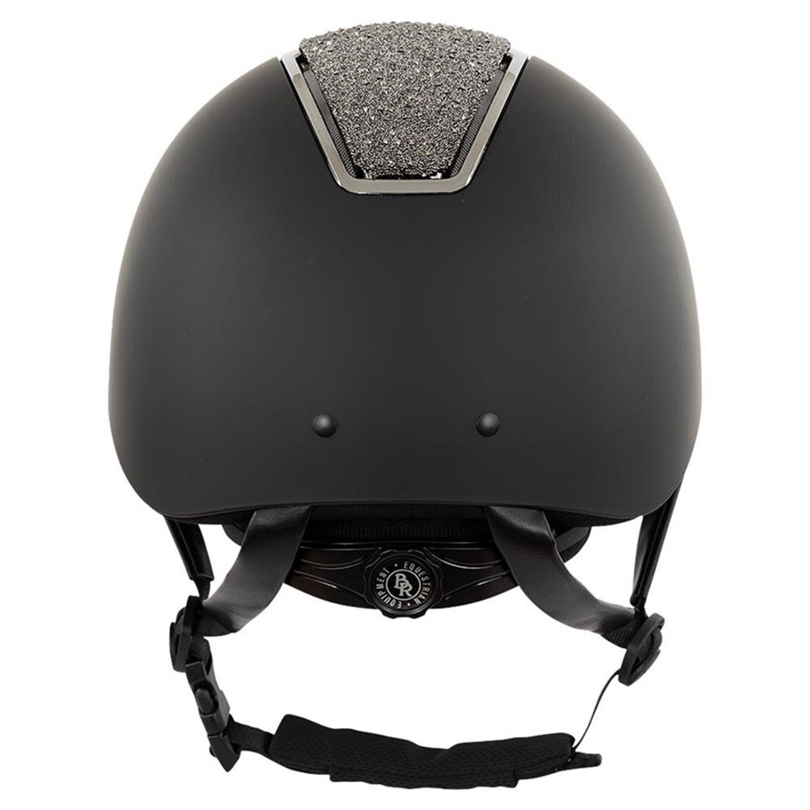 Casque d'équitation Omega Glamourous Noir/Gunmetal