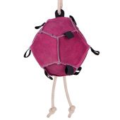 Jouet pour chevaux Balle Loop en Daim Rose Jouet pour chevaux Balle Loop en Daim Rose