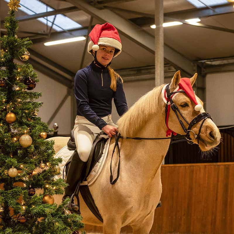 Bonnet Christmas Hat Rouge/Blanc