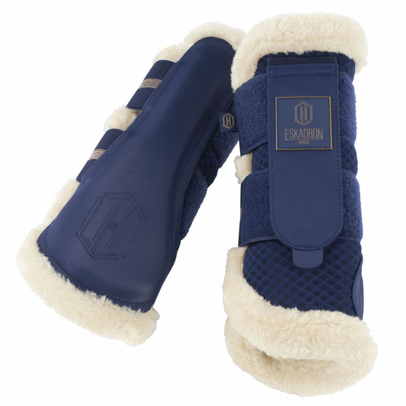 Protège-boulets Mesh Fauxfur Heritage Bleu