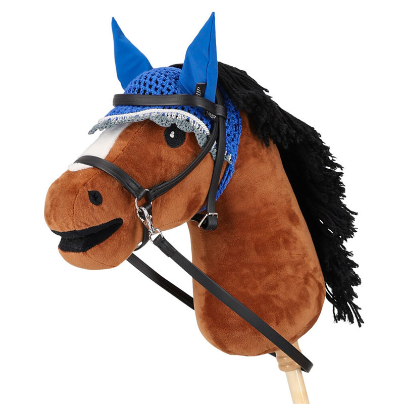 Bonnet pour Cheval-bâton Bleu