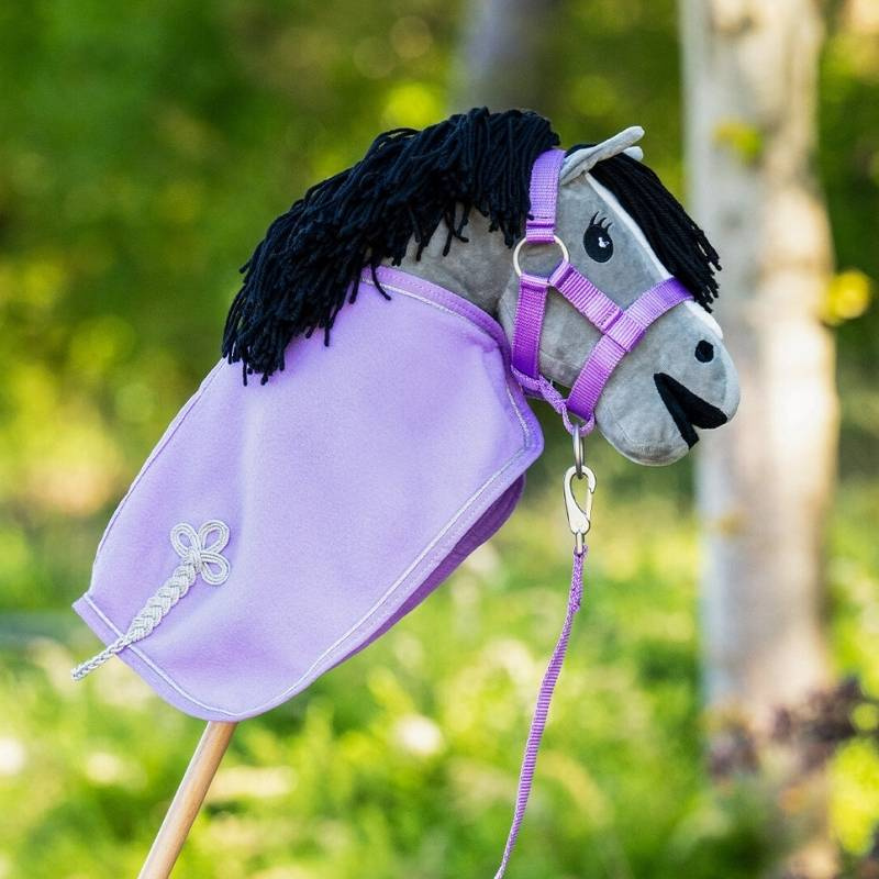 Couverture polaire pour cheval-bâton Violet
