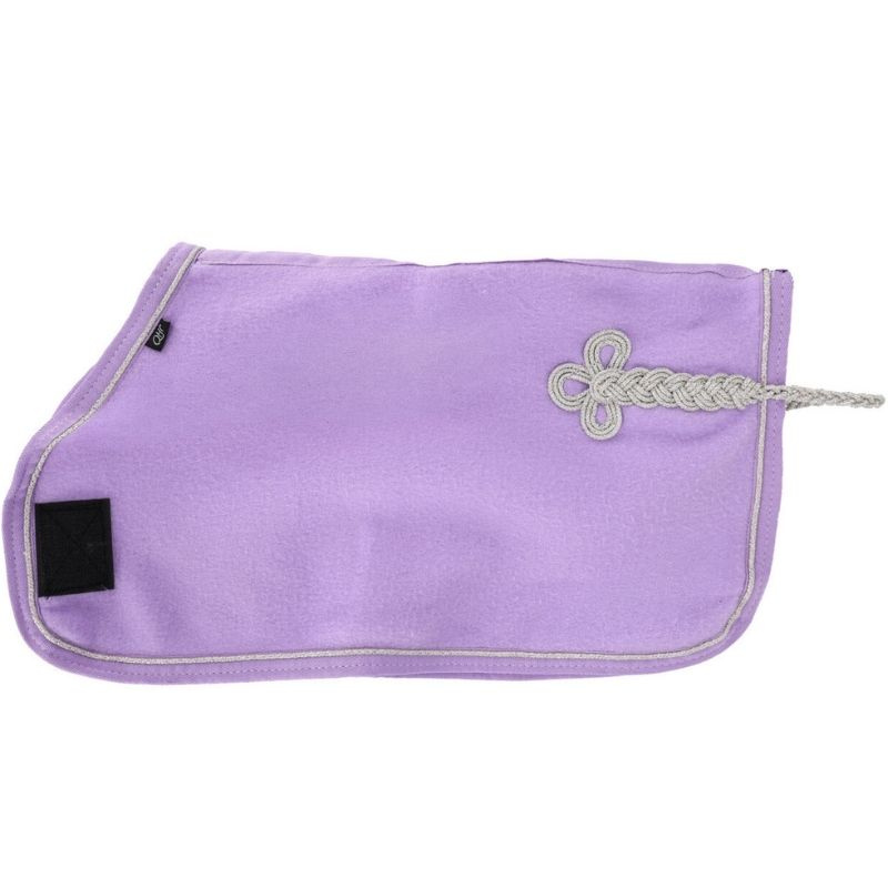 Couverture polaire pour cheval-bâton Violet