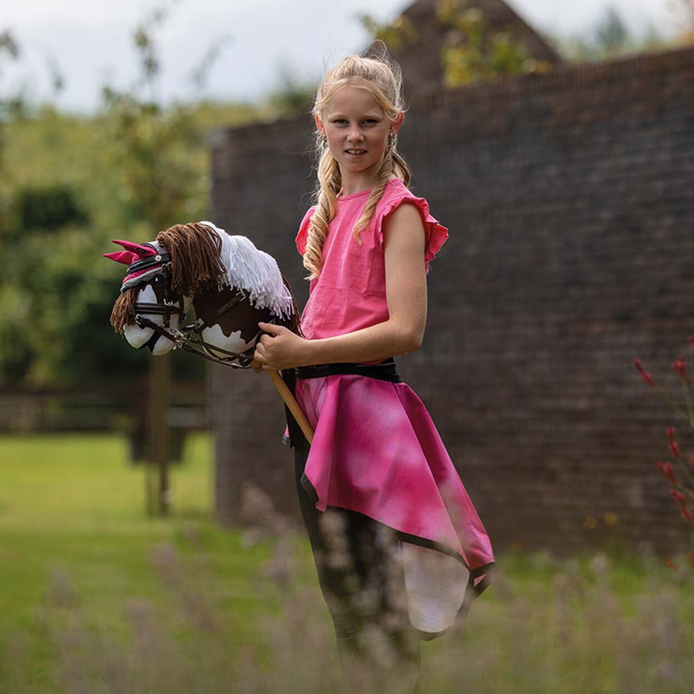 Couvertures de Marcheur pour Cheval-bâton Rose