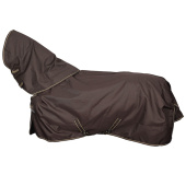 Couverture extérieure avec cou Irish Turnout 150g Marron Couverture extérieure avec cou Irish Turnout 150g Marron