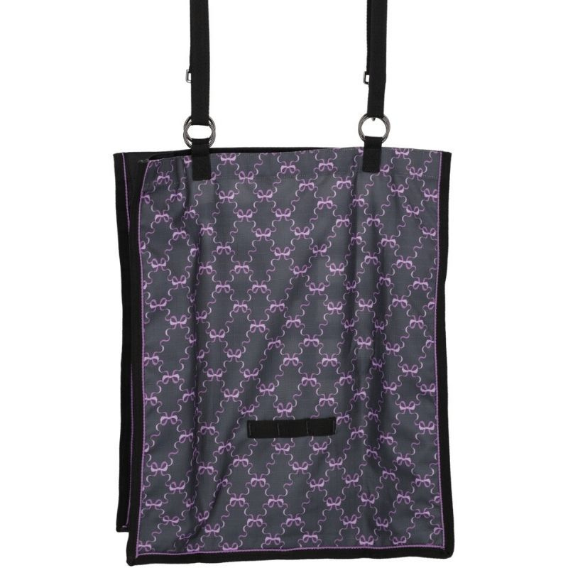 Sac à foin Slowfeeder Turnout Bows Noir