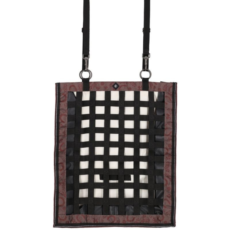 Sac à foin Slowfeeder Turnout Woods Marron