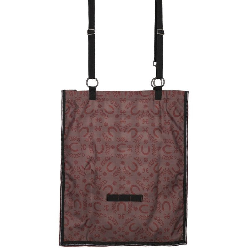 Sac à foin Slowfeeder Turnout Woods Marron