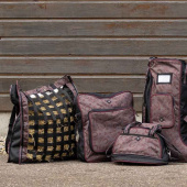 Sac à foin Slowfeeder Turnout Woods Marron Sac à foin Slowfeeder Turnout Woods Marron