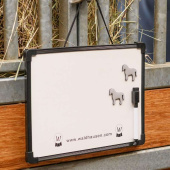 Tableau d'écurie Magnetic MemoBoard Blanc Tableau d'écurie Magnetic MemoBoard Blanc