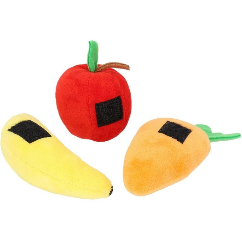 Set de nourriture pour cheval-bâton Pomme/Banane/Carotte