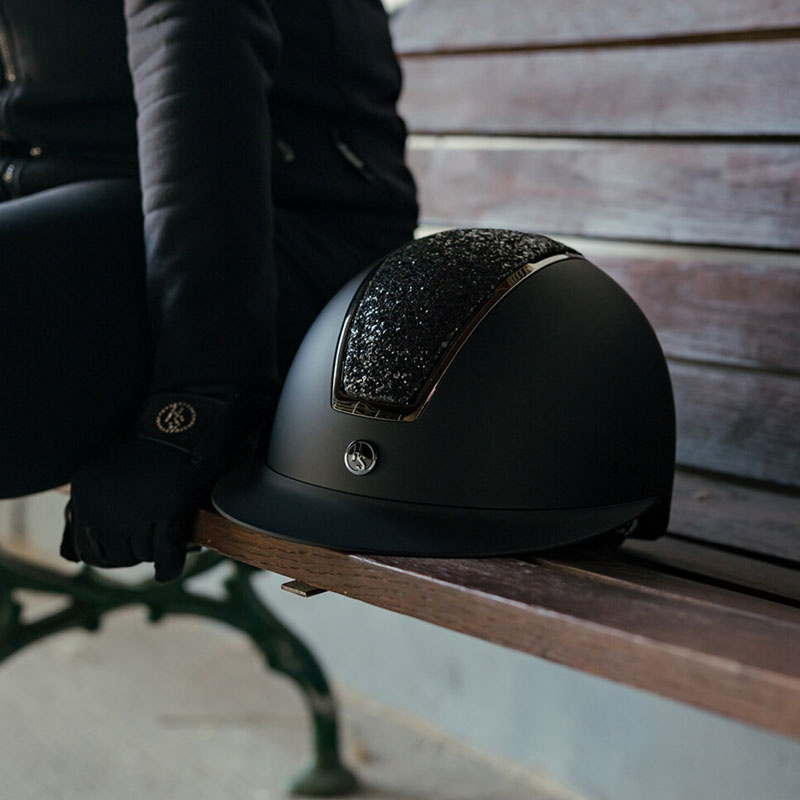 Casque d'équitation HS Vision Silhouette Noir