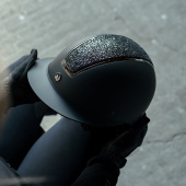 Casque d'équitation HS Vision Silhouette Noir Casque d'équitation HS Vision Silhouette Noir