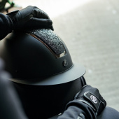 Casque d'équitation HS Vision Silhouette Noir Casque d'équitation HS Vision Silhouette Noir
