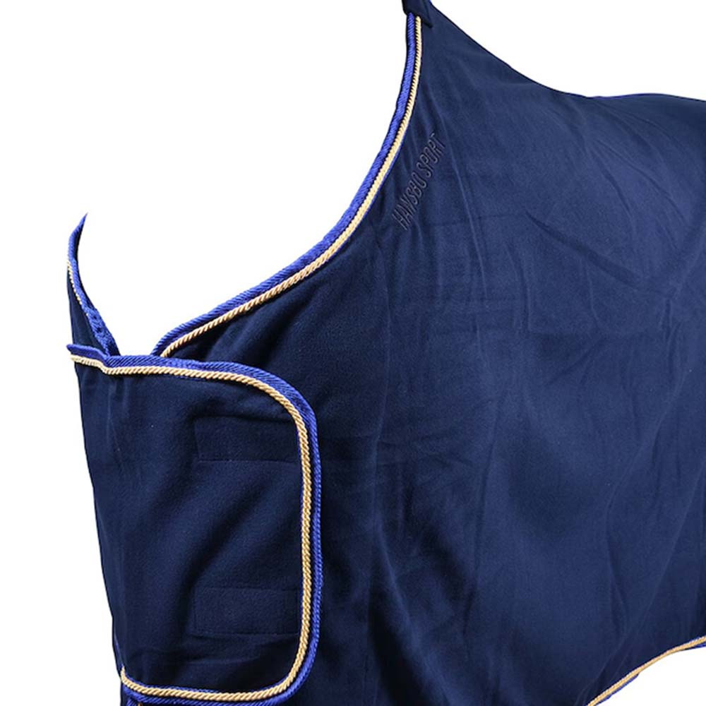 Couverture polaire HS Platta Bleu marine/Jaune