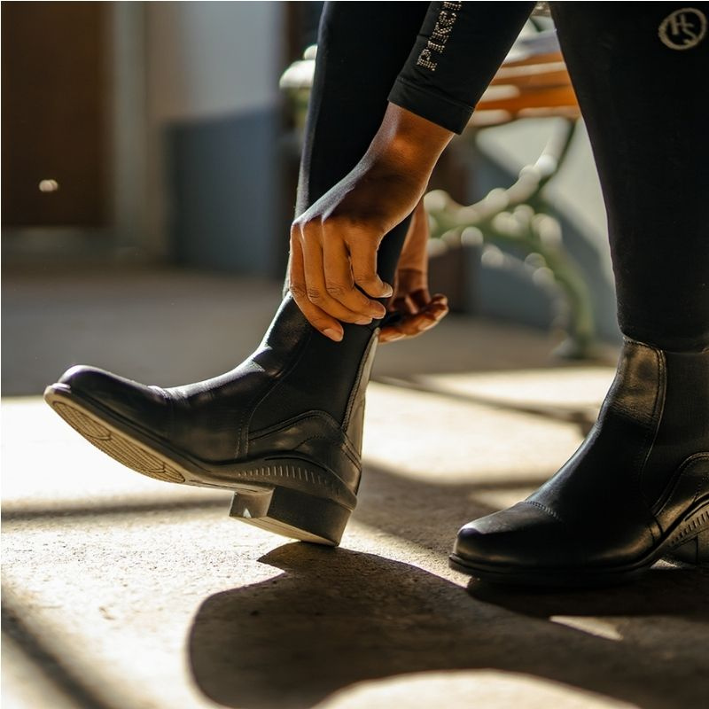 Boots d’équitation HS Leather Noir