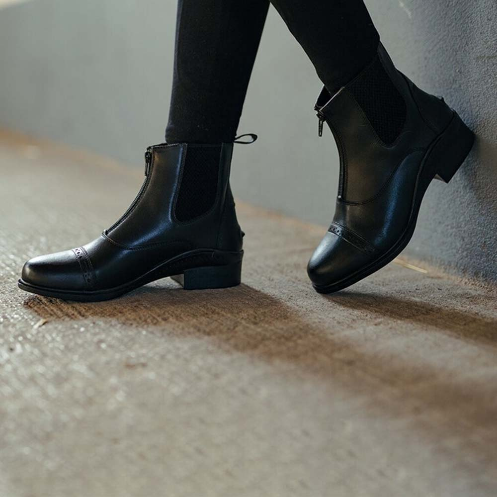Jodhpurs avec Fermeture Éclair HS Noir