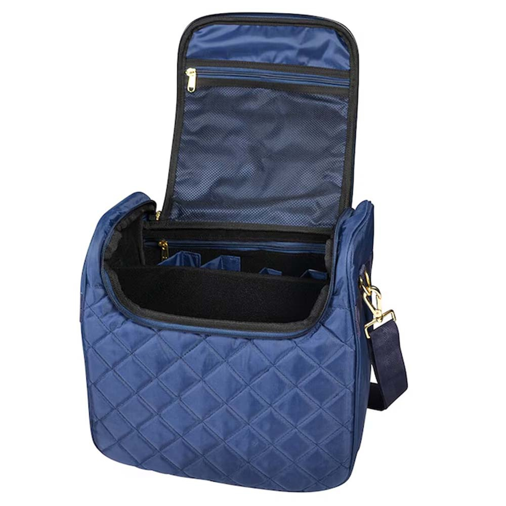 Sac de toilettage Quilted Bleu Marine