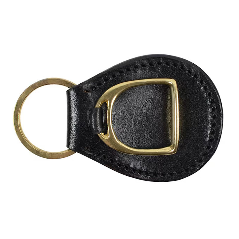 Porte-clés HS Stirrup Plate Noir/Or