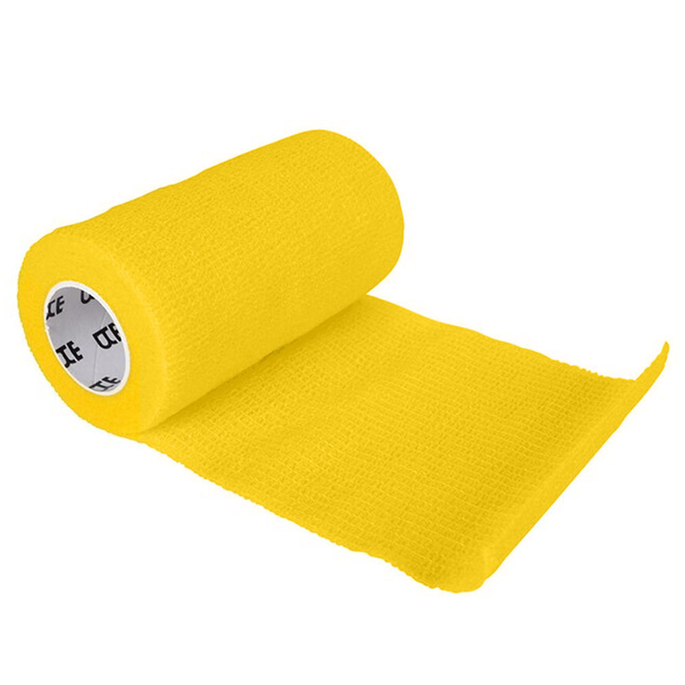 Bandage auto-adhésif Flex Élastique Jaune