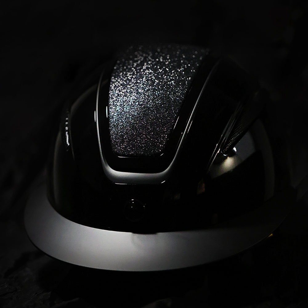 Casque d'équitation HS MIPS Air Shiny Noir