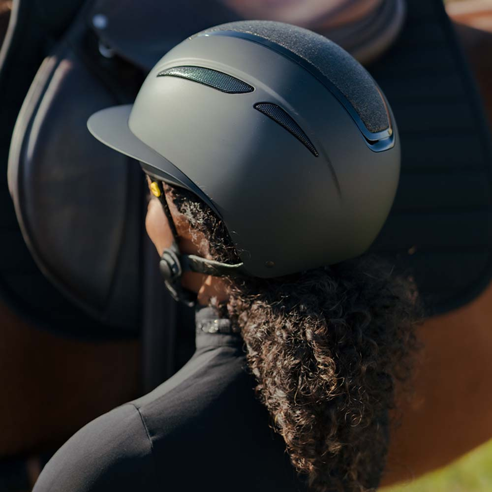 Casque d'équitation HS MIPS Air Matte Noir