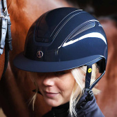 Casque d'équitation HS MIPS Air Skyblue Bleu marine Casque d'équitation HS MIPS Air Skyblue Bleu marine