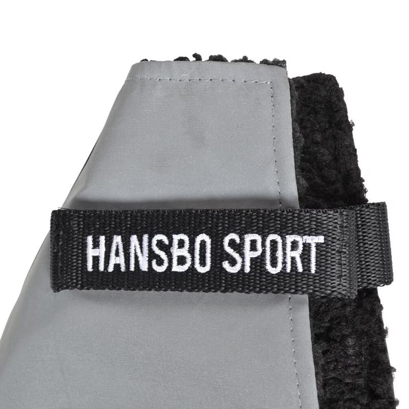 Réflecteur d’étrier HS Teddy-Lined Noir/Argent