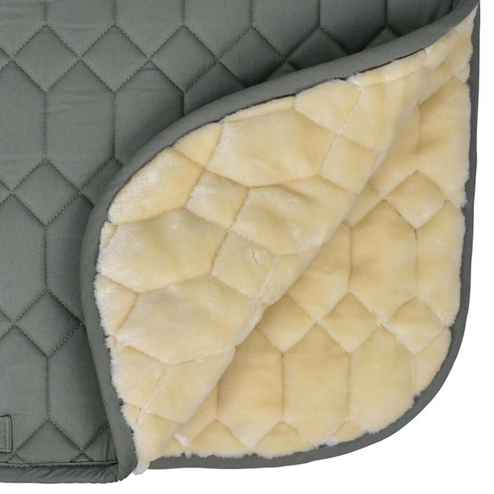 Tapis de selle dressage HS Sheeplike Vert
