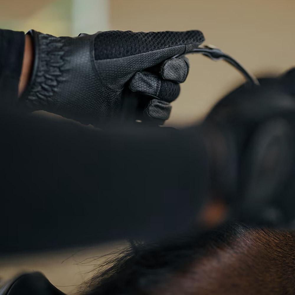 Gants d'équitation HS Air Touch Noir