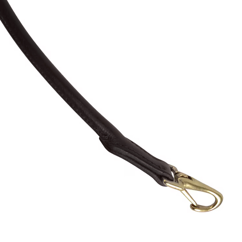Poignée de selle HS Marron/Laiton