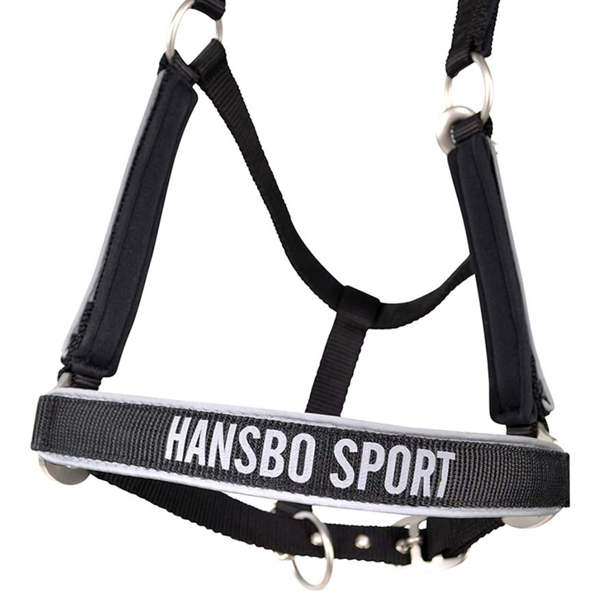 Halter réfléchissant HS Noir