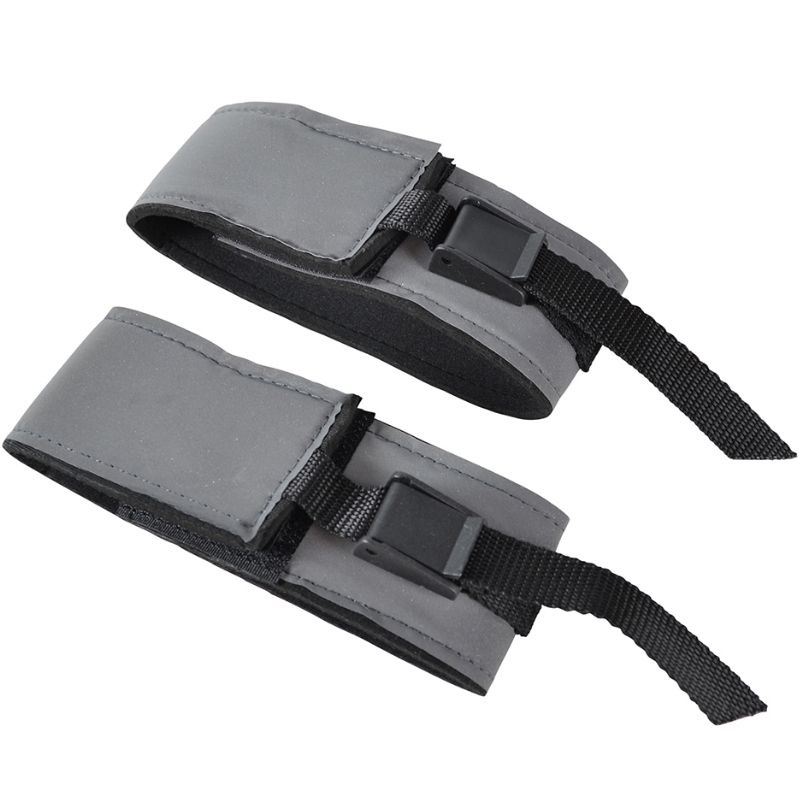 Réflecteur de jambe HS Fixlock 2-pack Noir/Argent