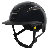 Casque d'équitation HS MIPS Air Glossy Metal Noir Casque d'équitation HS MIPS Air Glossy Metal Noir