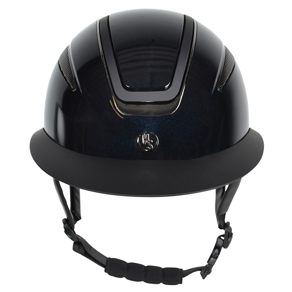 Casque d'équitation HS MIPS Air Glossy Metal Noir