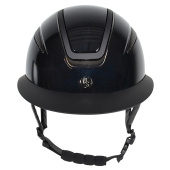 Casque d'équitation HS MIPS Air Glossy Metal Noir Casque d'équitation HS MIPS Air Glossy Metal Noir