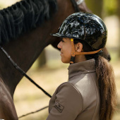 Casque d'équitation HS MIPS Vision Shiny Gem Noir Casque d'équitation HS MIPS Vision Shiny Gem Noir