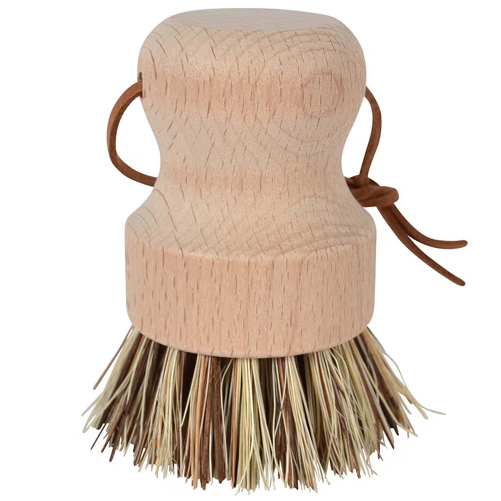 Brosse à sabot ronde Marron