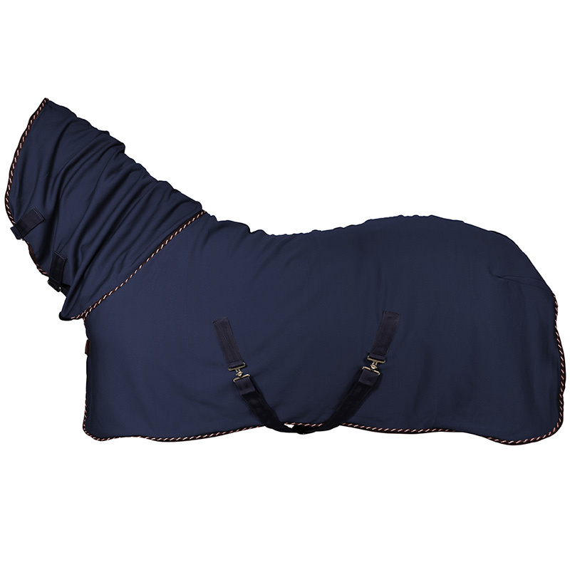 Couverture polaire avec Couvre-cou HS Hug Bleu Marine